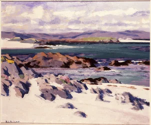 White Sands, Iona (olja på duk)