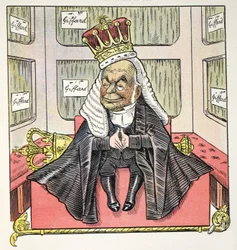 The Early E, illustration från The Struwwelpeter Alphabet, vers av Harold Begbie (1871–1929)