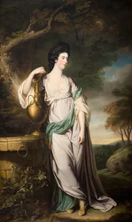 Porträtt av fröken Catherine Eld, 1767.