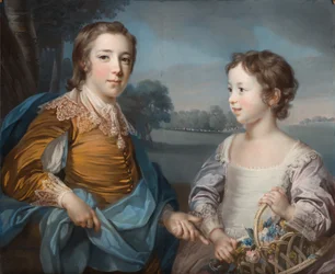 Porträtt av Joseph (1741-1786) och hans bror John Gulston (1750-1764)