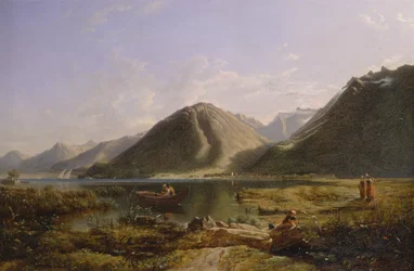 End of Lake Geneva [1985, Cormack, YCBA Concise Catalogue]