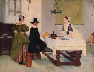 Between Two Fires, c1892, 1938