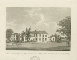 Soho - Francis Egintons hus: akvatintgravyr, nd [c 1798] (tryck)