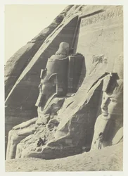 Abou Simbel, Nubia, 1857.