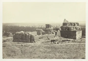 Avlägsen utsikt över Damaskus, 1857.