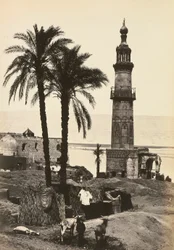 "Egypten och Palestina": utsikt över Girgeh, övre Egypten