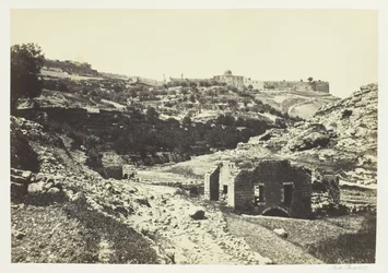 Jerusalem från muren i En-Rogel