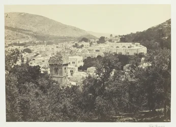 Nablous, Det antika Sikem, 1857.