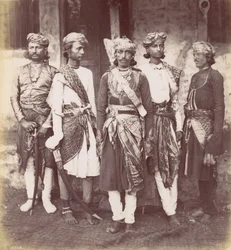 Rajputs, 1870-talet.
