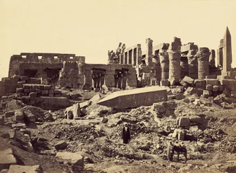 El-Karnaks tempel, från sydost