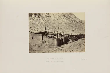 Klostret i Sinai, vid foten av berget Horeb