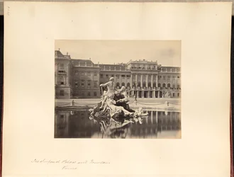 Kejsarpalatset och fontänen, Wien