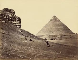 Den andra pyramiden sedd från sydost