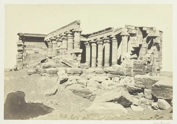 Maharakas tempel, Nubia, 1857.