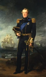 Porträtt av Algernon, 4:e hertigen av Northumberland