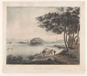 Utsikt över Windermere Utsikt över Windermere Lake (titel på objekt)