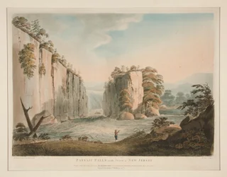 Passaic Falls i delstaten New Jersey