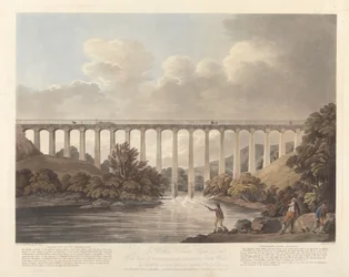 Pontcysyllte-akvedukten, norra Wales