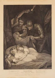 Mordet på Edvard V och hans yngre bror, hertigen av York. Ur William Shakespeares ”Richard III”, akt 4, scen 3