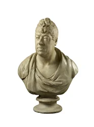 Byst av Thomas Johnes av Hafod, MP, FRS, 1811 (gips)