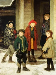 Skolhusdörr
