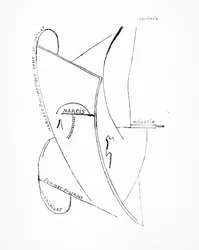 Poemes et Dessins de la Fille nee sans Mere, nr 19, utgiven av Imprimeries Reunies, Lausanne
