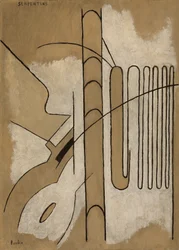 Serpentins, ca 1922 (olja på pannå)