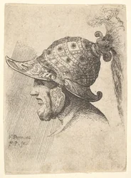 Hjälmhuvud, 1662-78.