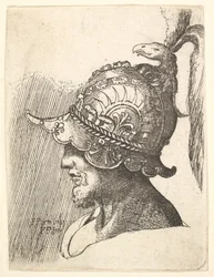 Hjälmhuvud, 1662-78.