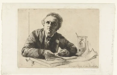 Självporträtt av Francis Seymour-Haden