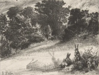 Combe Bottom, 1860., 1860.