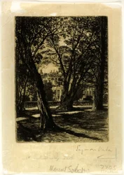 Kensington Gardens, nr. I (liten tallrik)