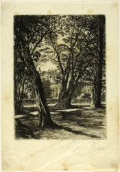Kensington Gardens, nr. I (liten tallrik)