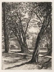 Kensington Gardens The Small Plate, 1859.
