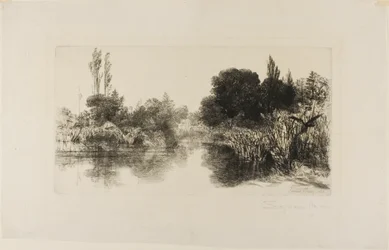 Shere Mill Pond, nr II (stor platta)