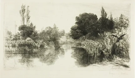 Shere Mill Pond, nr II (stor platta)