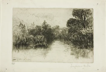 Shere Mill Pond, nr. I (liten tallrik)