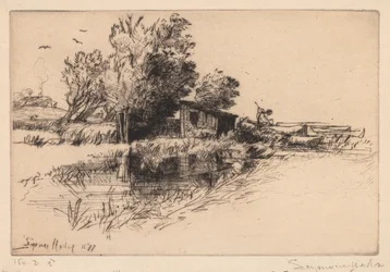 Det lilla båthuset, 1877.