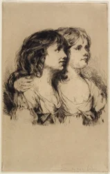 Tvillingarna-Sarah och Anne Haden (nr 2), 1885