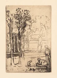 Treträdsgård, 1879.