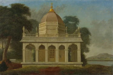 Mausoleum vid Outatori nära Trichinopoly