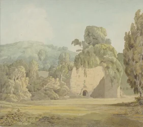 En murgröna täckt ruin, sent 1780-tal - början av 1790-talet.