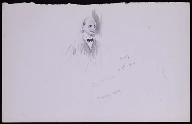 Porträtt av Arthur Rackham