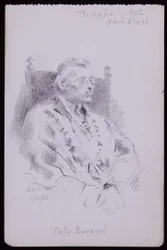 Porträtt av Basil Oliver