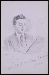Porträtt av Berthold Lubetkin