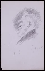 Porträtt av George Bernard Shaw