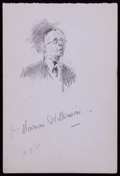 Porträtt av Norman Wilkinson