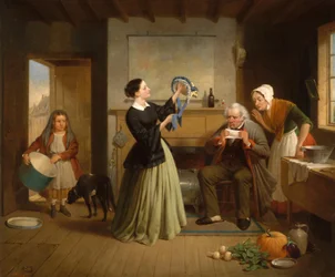 Den nya motorhuven, 1858.