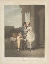 Cries of London: Round and Sound, Five Pence a Pound, Duke Cherries, graverade av Anthony Cardon (1772-1813) 1795