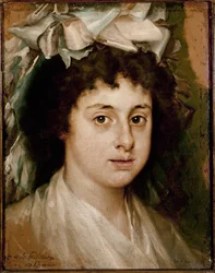 Porträtt av Feliciana, 13 år gammal (olja på duk, ca 1787)